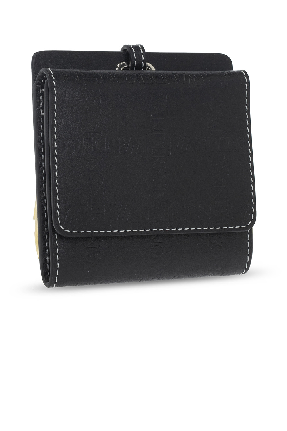Black Wallet with logo JW Anderson - Vitkac France